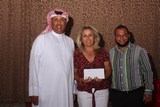 Rashid Al Qutami, Sarah Hobday, Serwin Rampersad